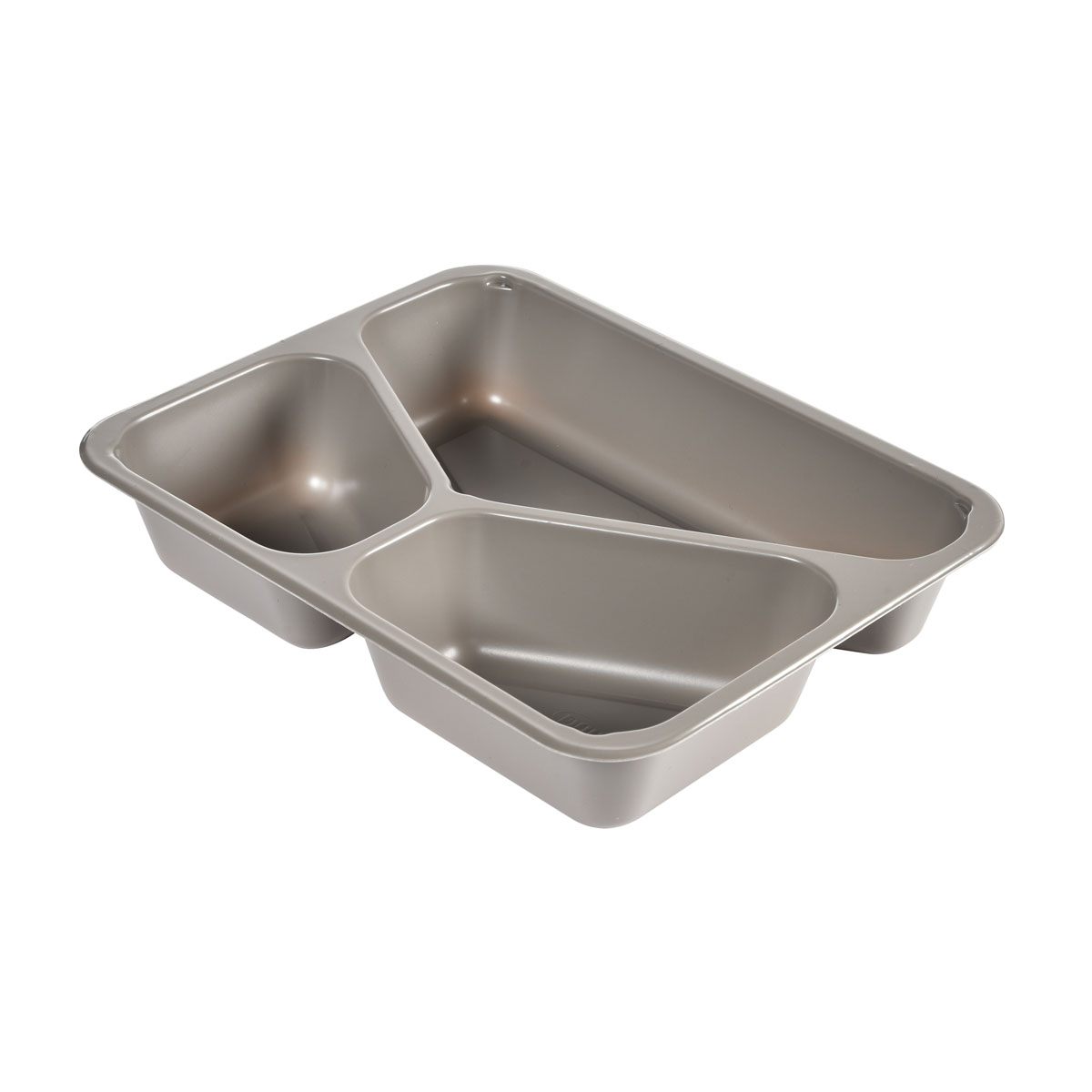 Duni CPET-Schale 3-geteilt 225 x 175 x 43 mm