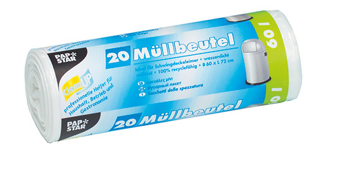 Papstar Müllbeutel weiss 60 L