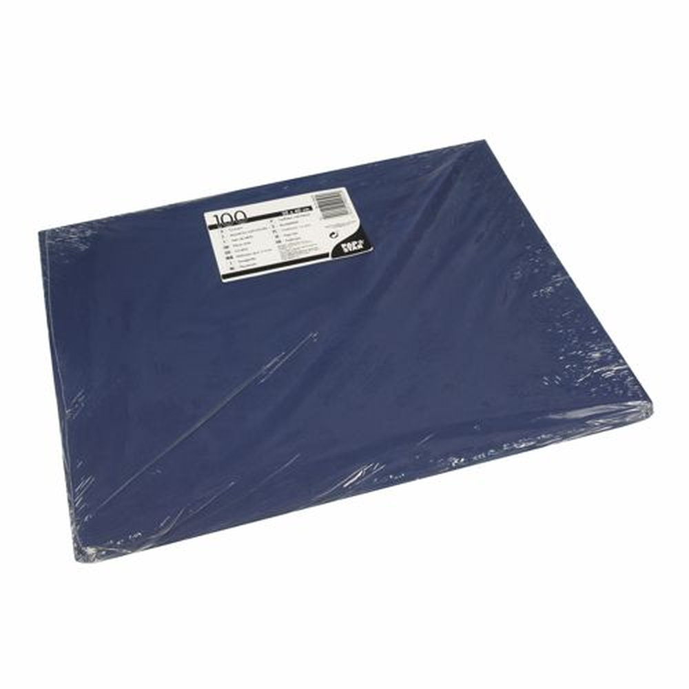 Papstar Tischsets, Papier 30 cm x 40 cm dunkelblau