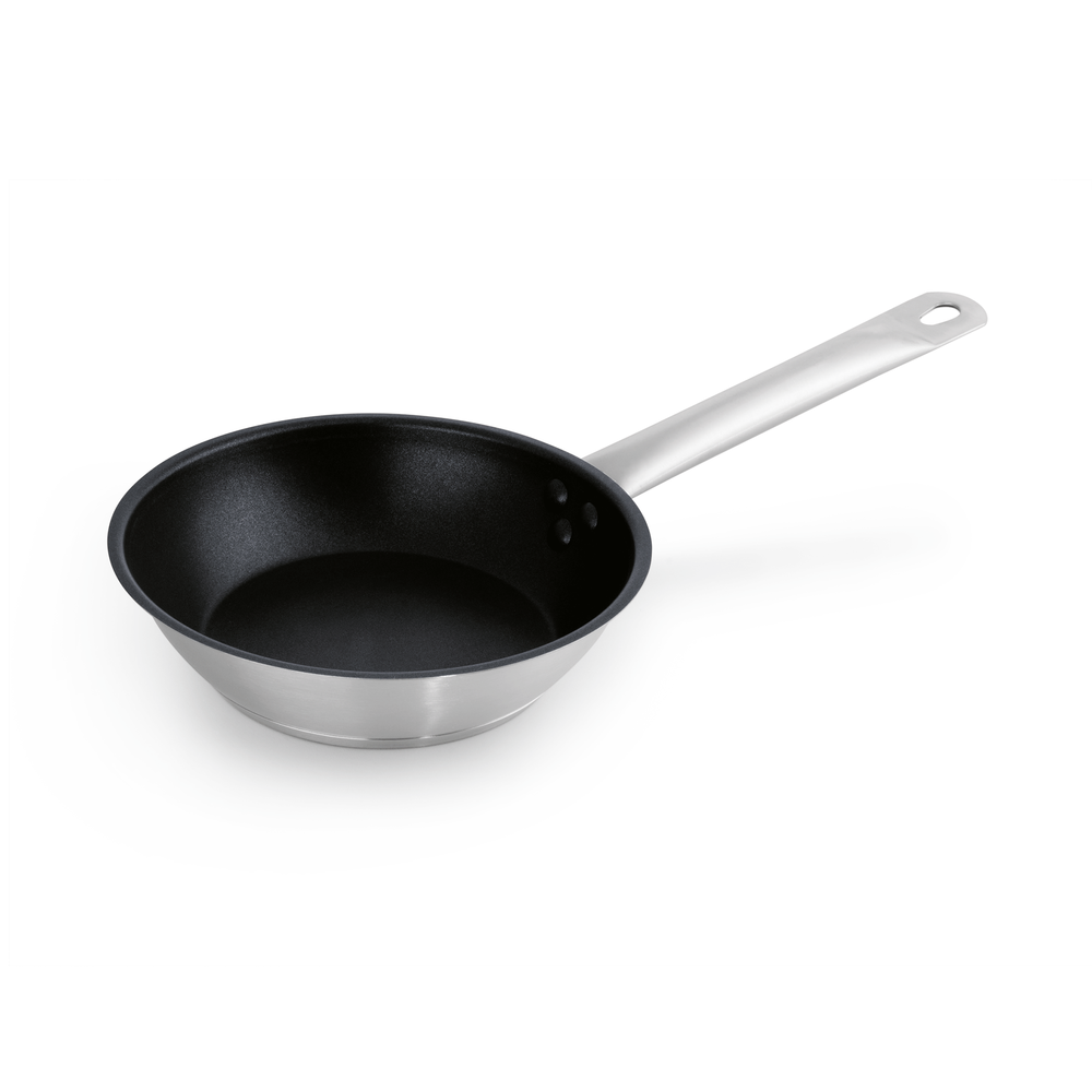 WAS Pfanne mit Antihaftbeschichtung, Ø 24 cm, Chromnickelstahl - Cookware 