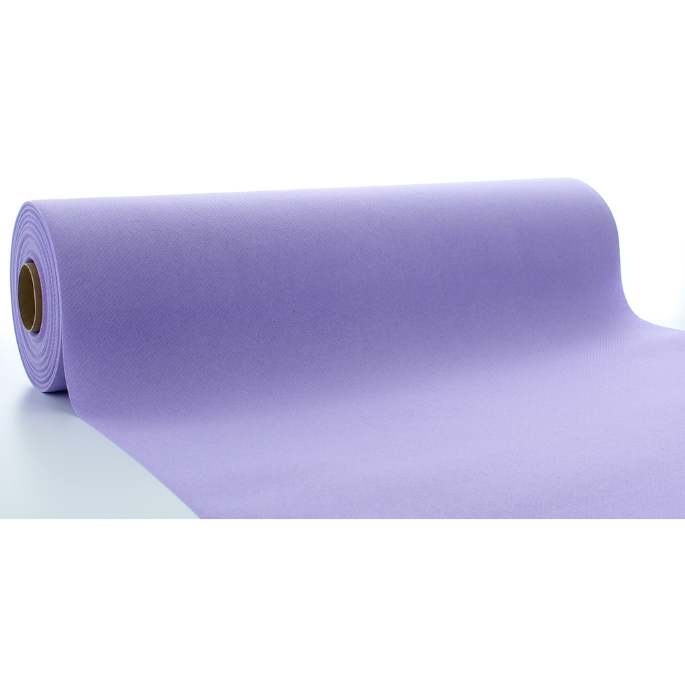 Mank Tischläufer Basic lila 40 cm x 24 m