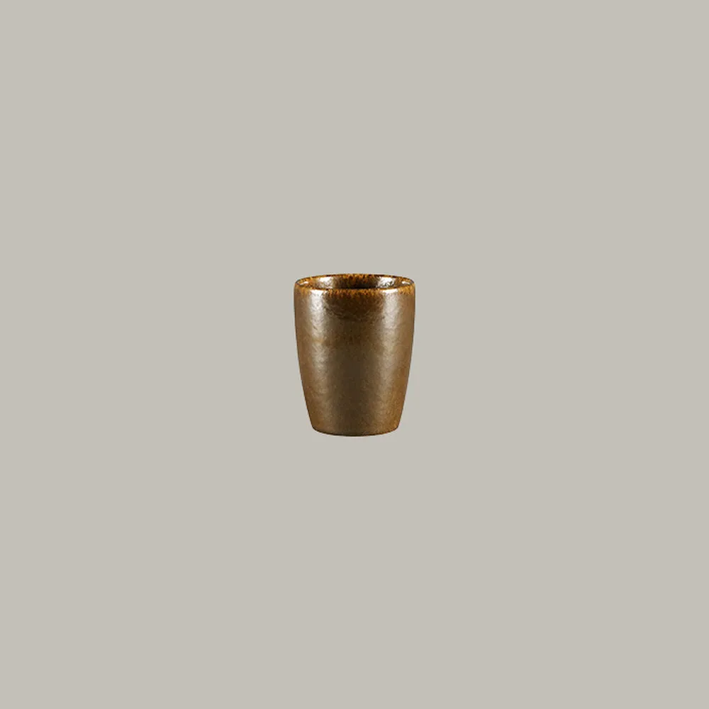 RAK Kaffeetasse ohne Henkel - rust Serie: Ease Ø 7 cm / Ht. 8.8 cm / Cont. 20 c