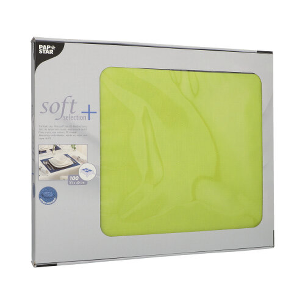 PAPSTAR Tischsets, stoffähnlich, Vlies soft selection plus 30 cm x 40 cm l