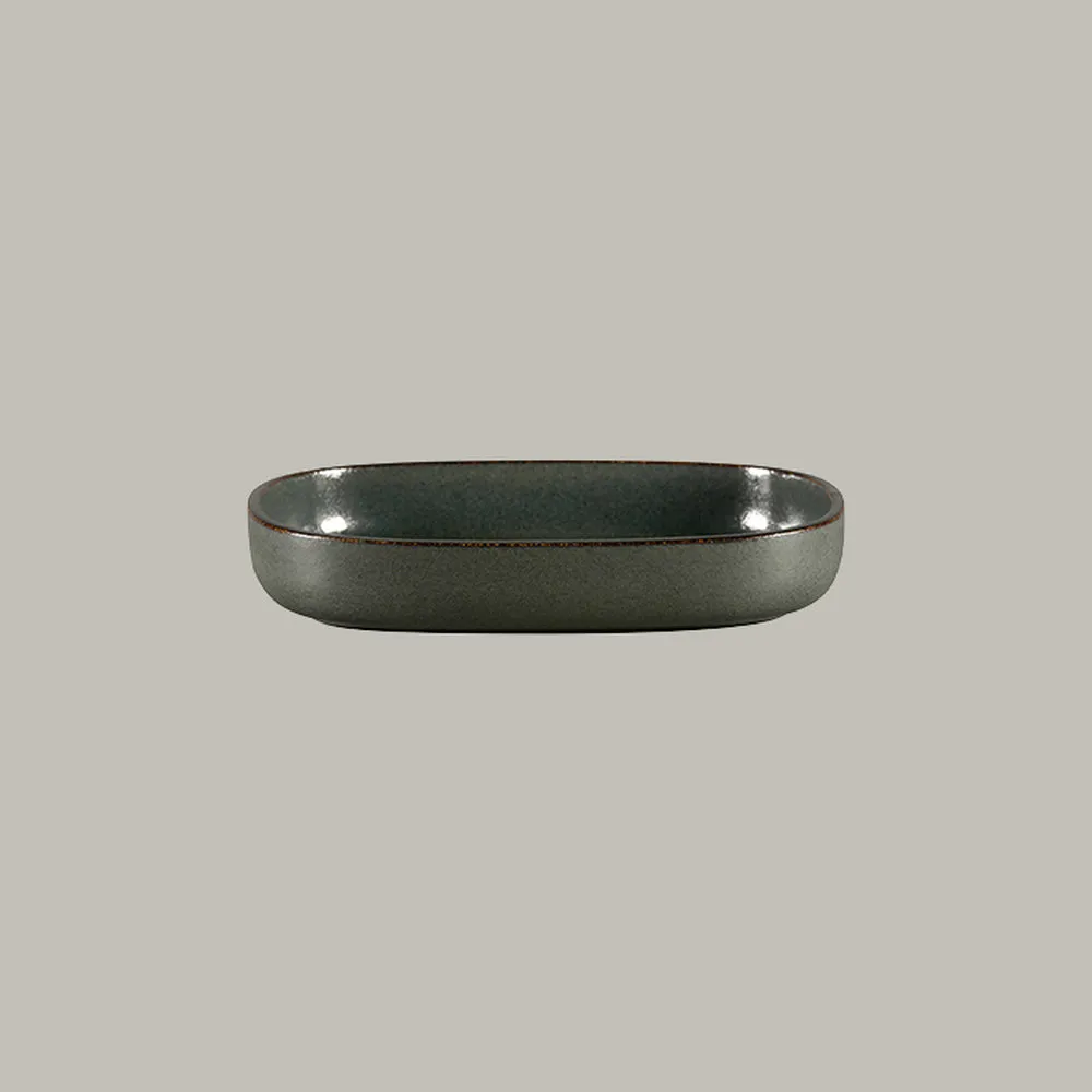RAK Platte oval tief - caldera Serie: Ease L 26 cm / W 18.3 cm / Ht. 4.5 cm / C
