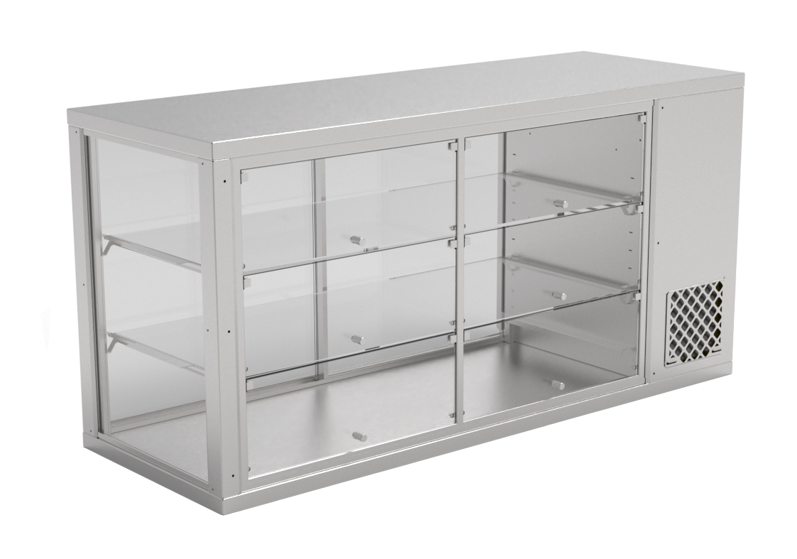 Nordcap Aufsatzkühlvitrine AKV-S 147-KL BSR R290