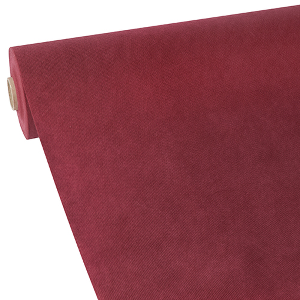 Papstar Tischdecke, stoffähnlich, Vlies "soft selection" 40 m x 0,9 m bordeaux