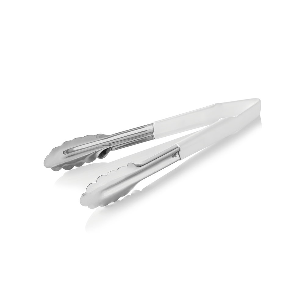 WAS HACCP Universalzange HACCP TONGS, 23 cm, weiß, Chromstahl 18/0