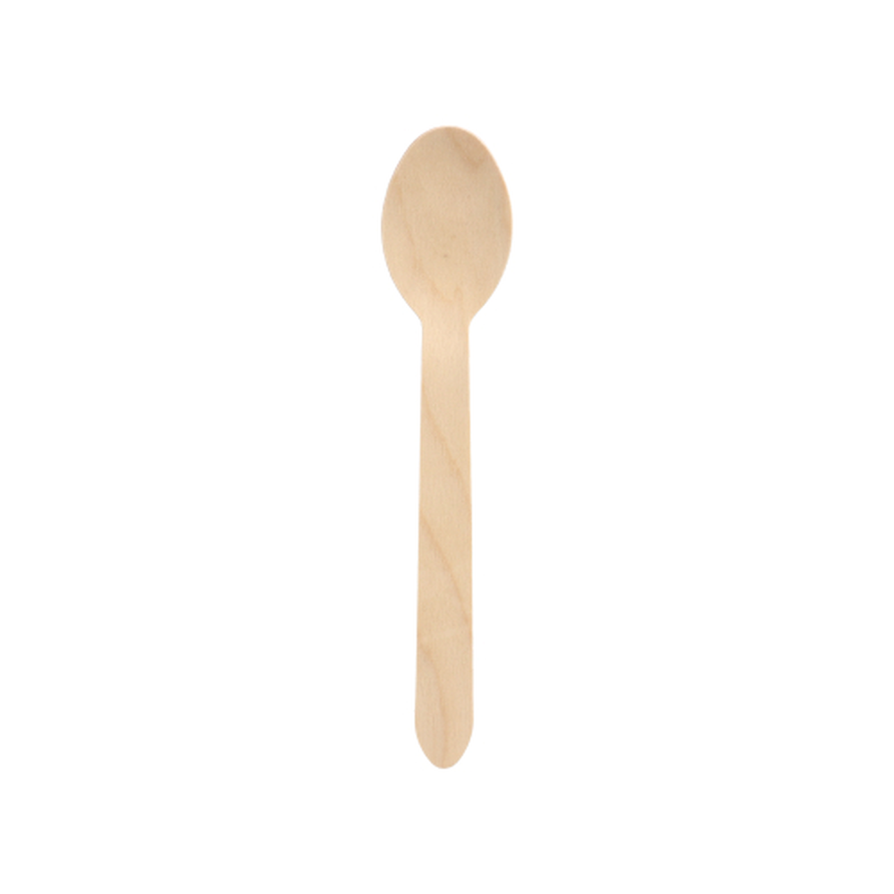 Papstar Löffel, Holz "pure" 16 cm