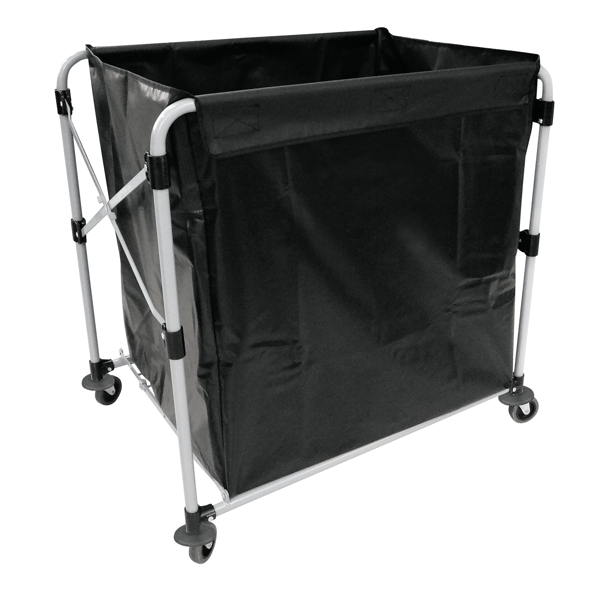 WAS Wäschewagen, 90 x 66 x 86 cm, Eisen, Pulverbeschichtet, PVC
