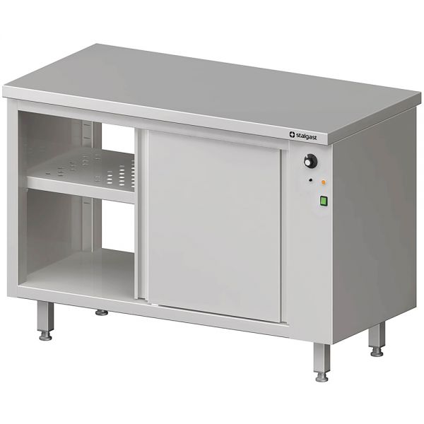 Stalgast Durchreiche-Wärmeschrank mit Schiebetüren 1100x600x850 mm