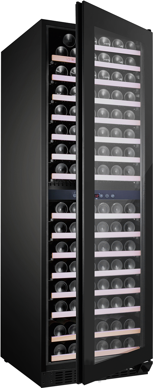 KBS Weinkühlschrank 2 Temperaturzonen Vino 444