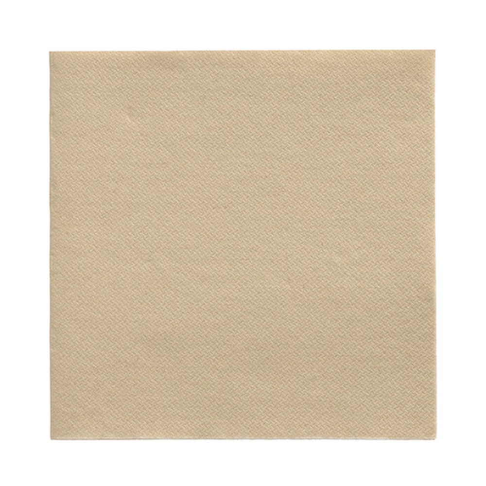 Papstar Servietten "DAILY Collection" 1/4-Falz 32 cm x 32 cm sand