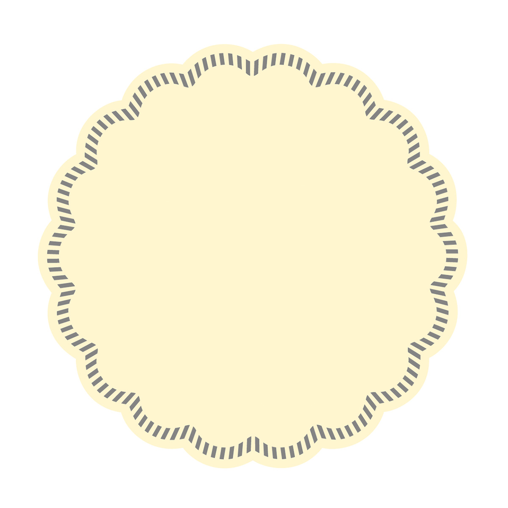 Mank Deckchen Basic creme (No. 25) 90 mm