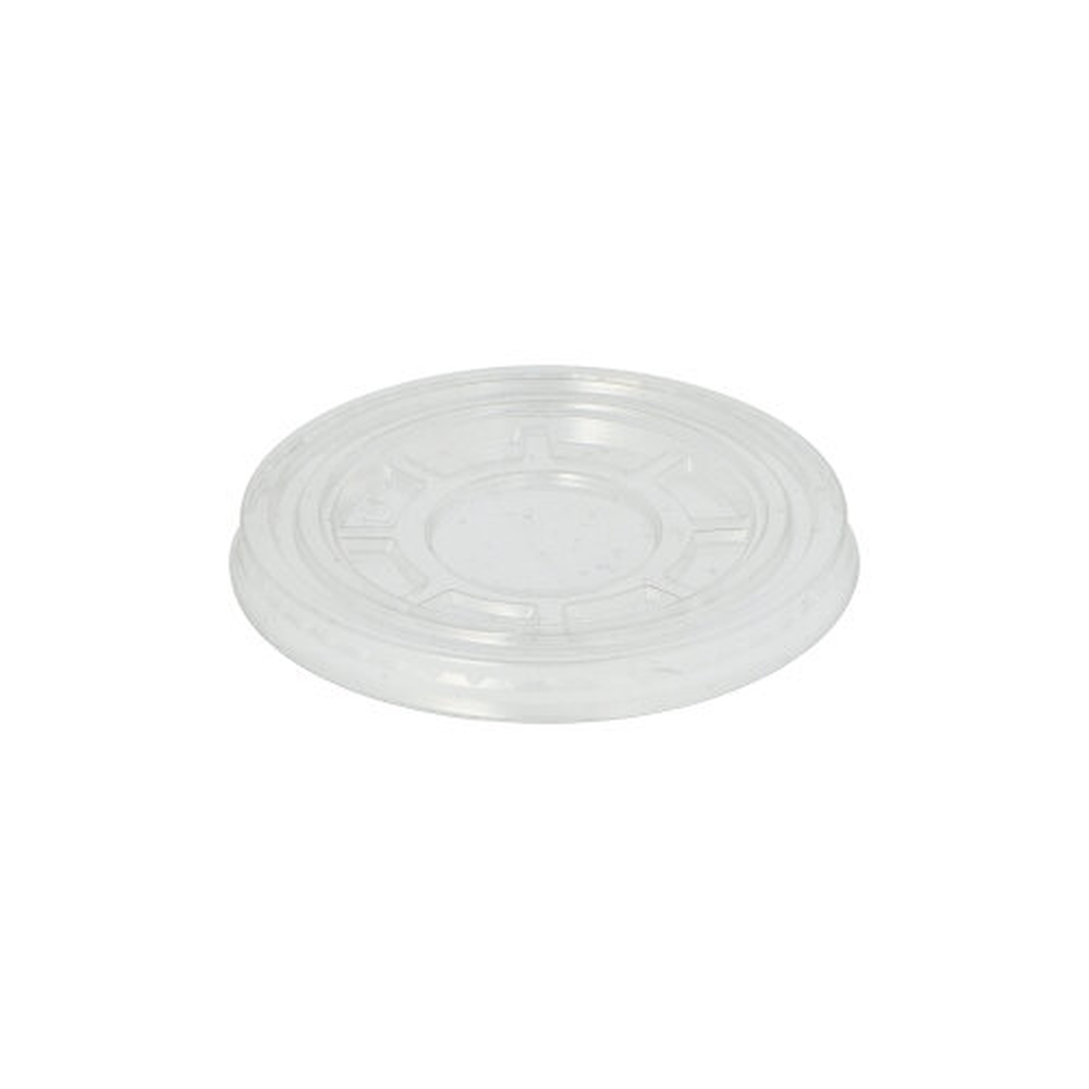 Papstar Deckel "Hurricane", PET rund Ø 9,5 cm glasklar