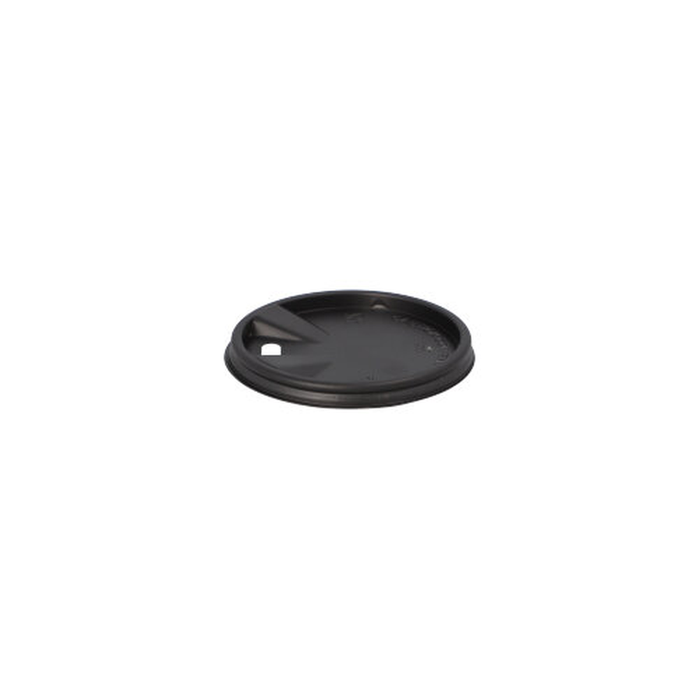 Papstar Deckel PS "To Go" rund Ø 6,3 cm schwarz