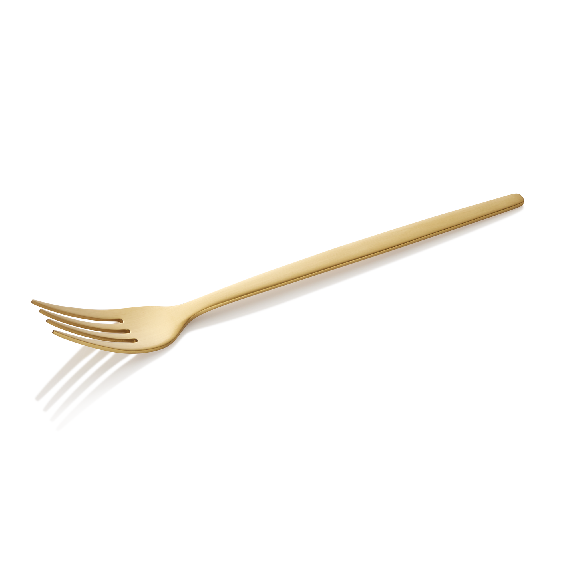 WAS Menügabel ALEX GOLD, mit gold, matter PVD Beschichtung, 21 cm, Set á 12 Stüc