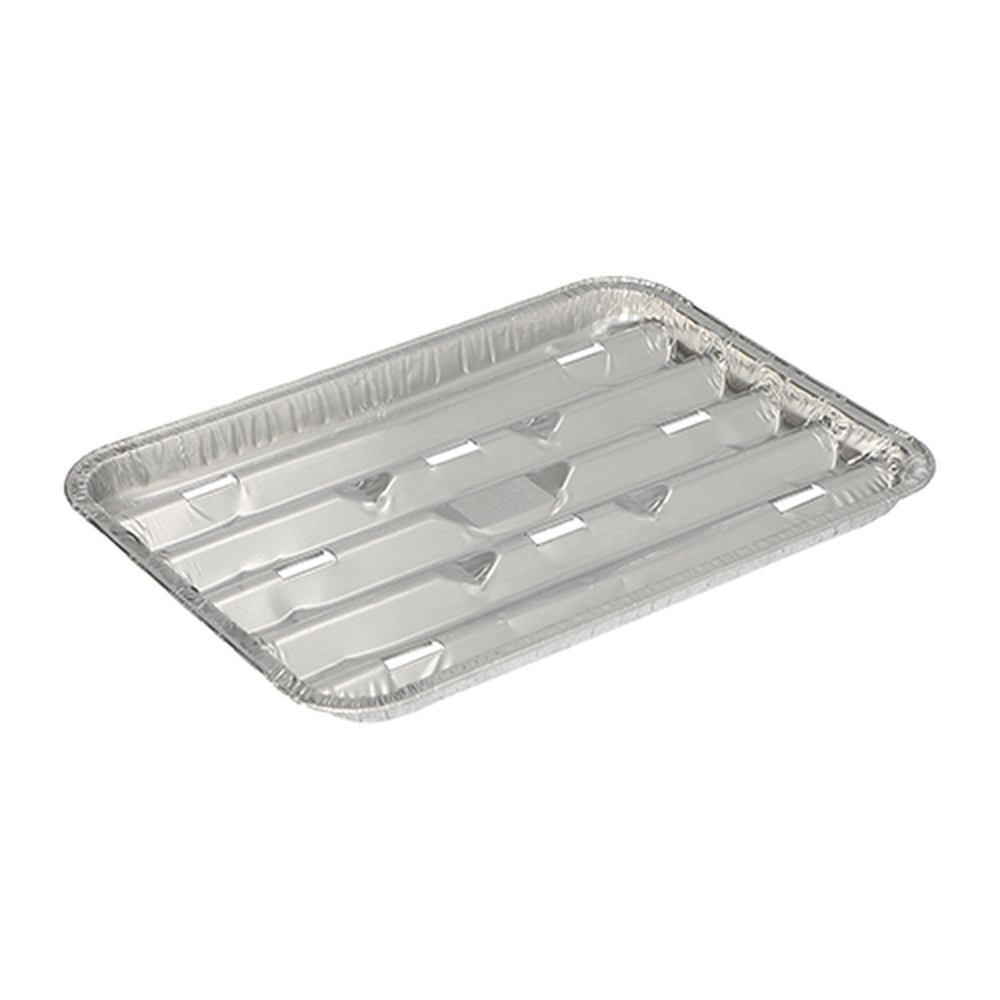 Papstar Grillschalen, Alu eckig 1,4 cm x 16,3 cm x 22,7 cm