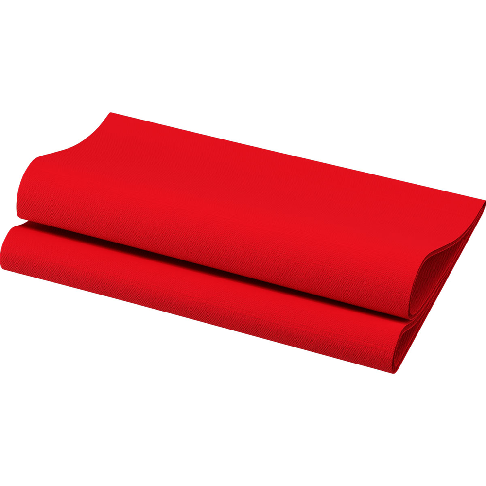 Duni Bio-Dunisoft-Servietten 40 x 40 cm 1/4 Falz rot
