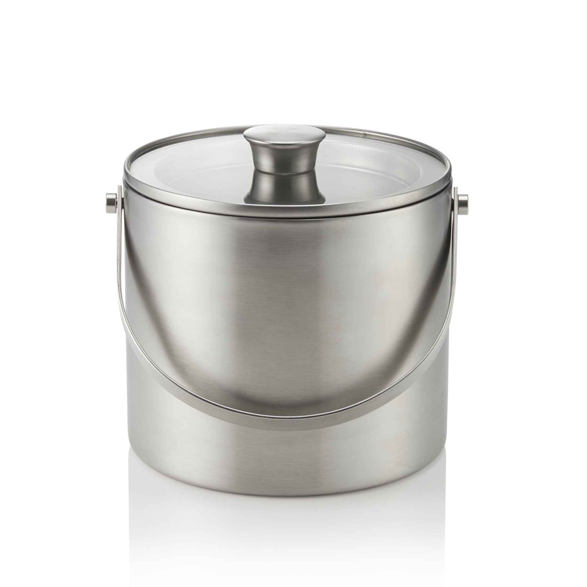 WAS Eiseimer-Set mit Zange, Ø 18,5 cm, Höhe 20,5 cm, 3 ltr., mit Glassdeckel, Ch