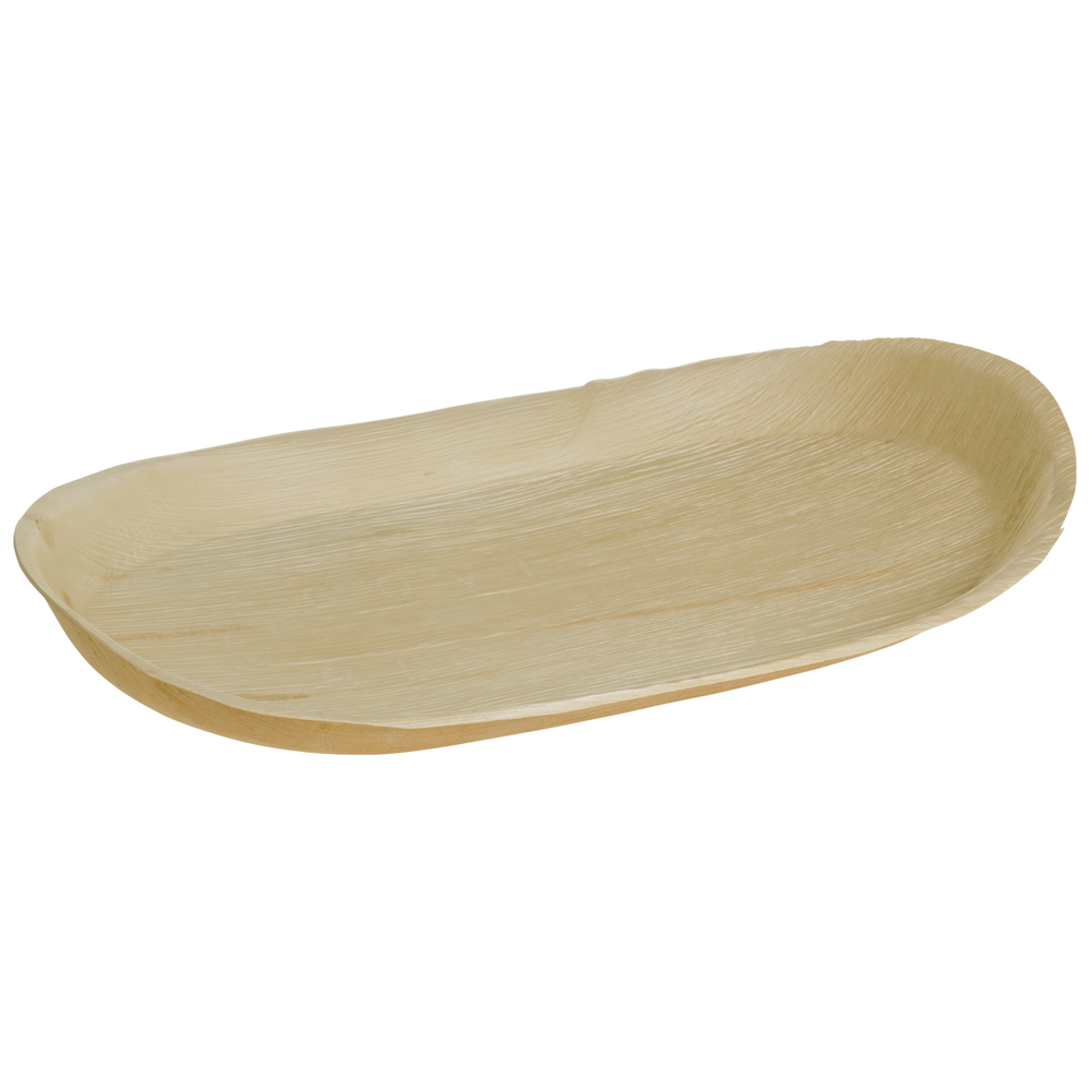 Pacovis Platte Palmblatt, 480x240x40mm, oval
