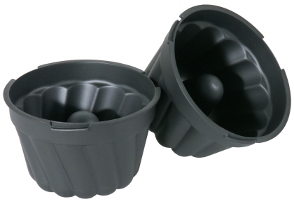 Contacto Gugelhupf-Form, 10 cm ganz aus EXOGLASS