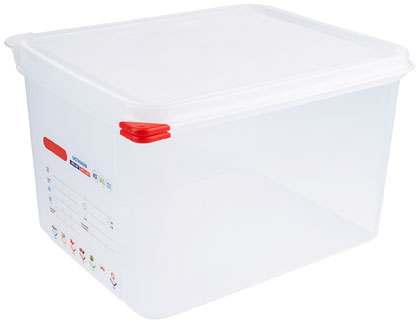 Contacto Behälter GN 1/2 200 mm mit HACCP Colorclip Deckel