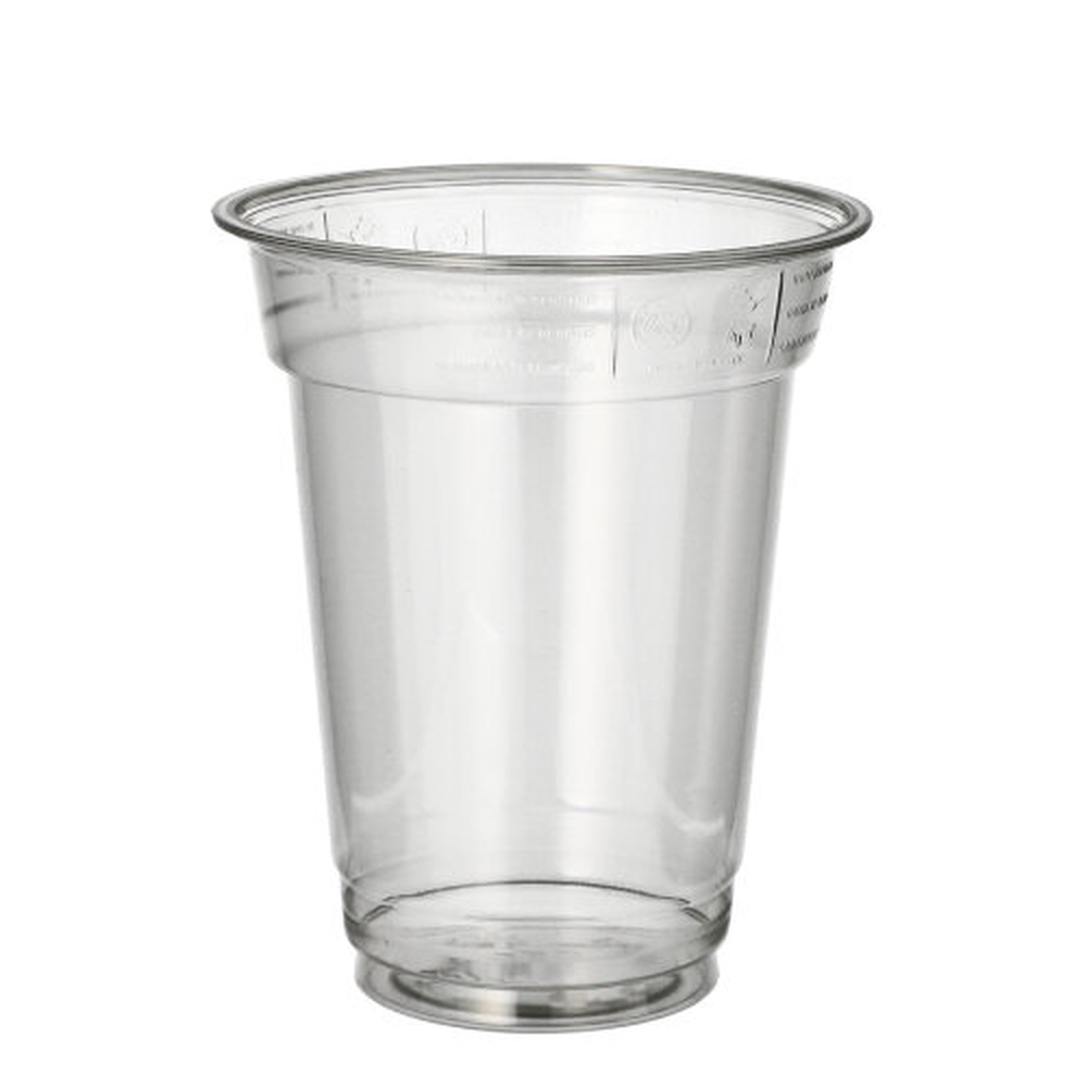 Papstar Trinkbecher "Hurricane", PET 0,3 l Ø 9,5 cm · 11,7 cm glasklar