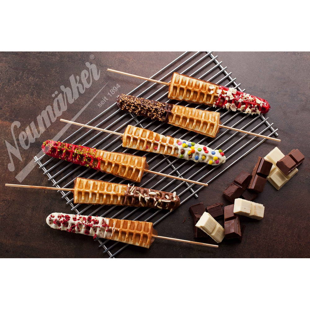 Neumärker Lolly-Waffel Wechselplatten (Aluminium) für Thermocook®