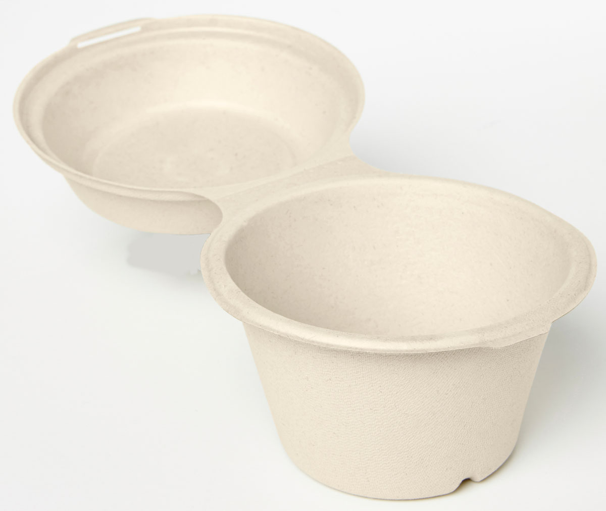 Duni Snackbox 575ml, Bagasse 145 x 145 x 100 mm
