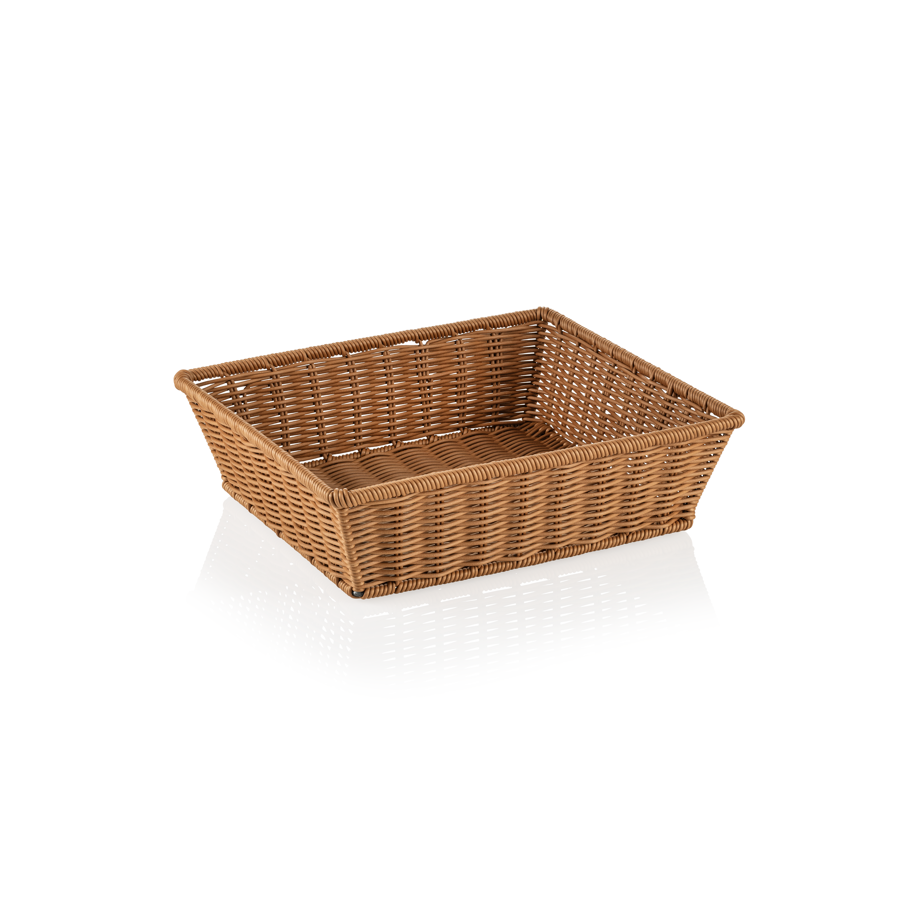 WAS GN Korb 2/3 WEAVER PRO GN Körbe, beige, Polypropylen, Chromnickelstahl 18/10