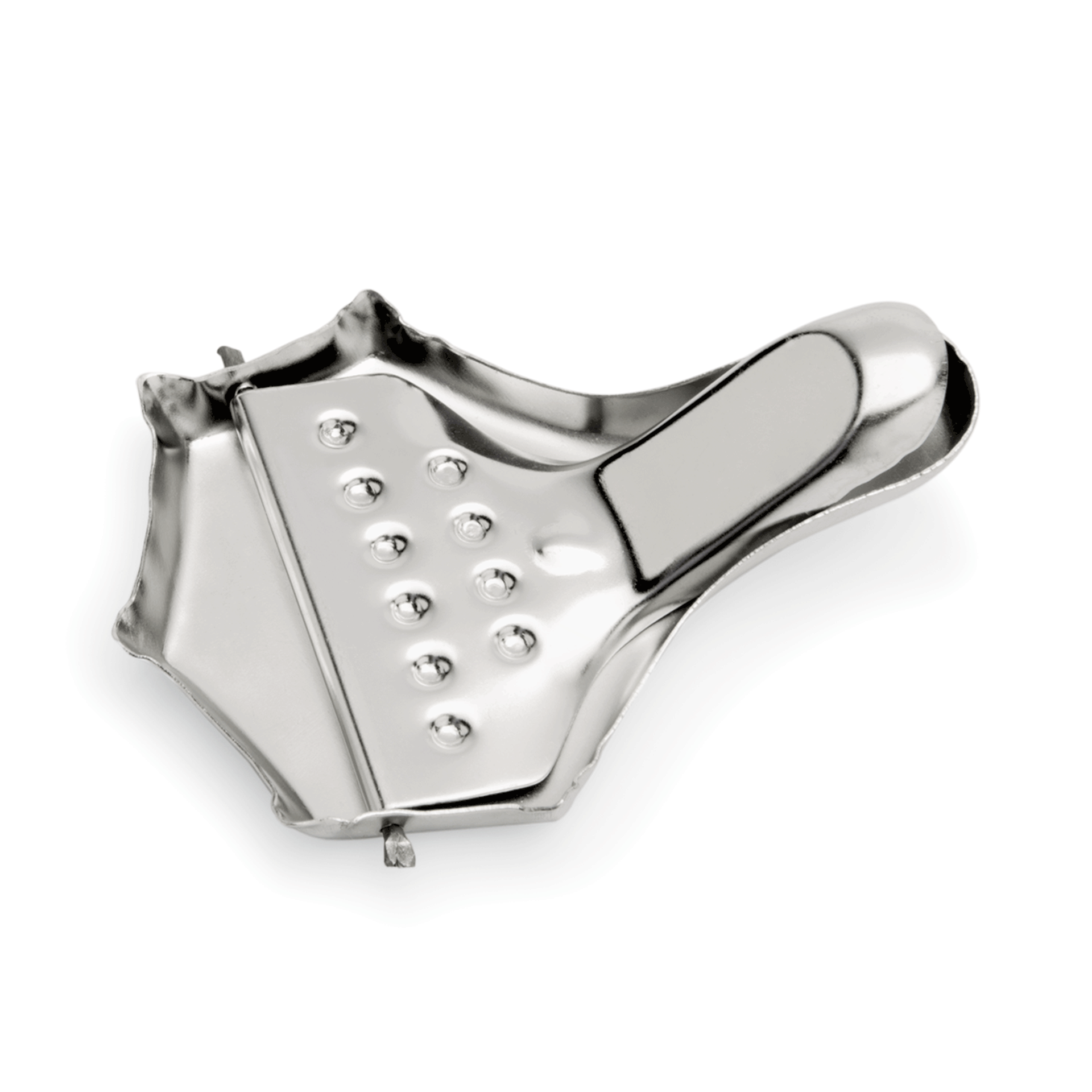 WAS Zitronenschnitzelpresse Set, 8,5 x 6 cm, Set á 4 Stück, Chromnickelstahl