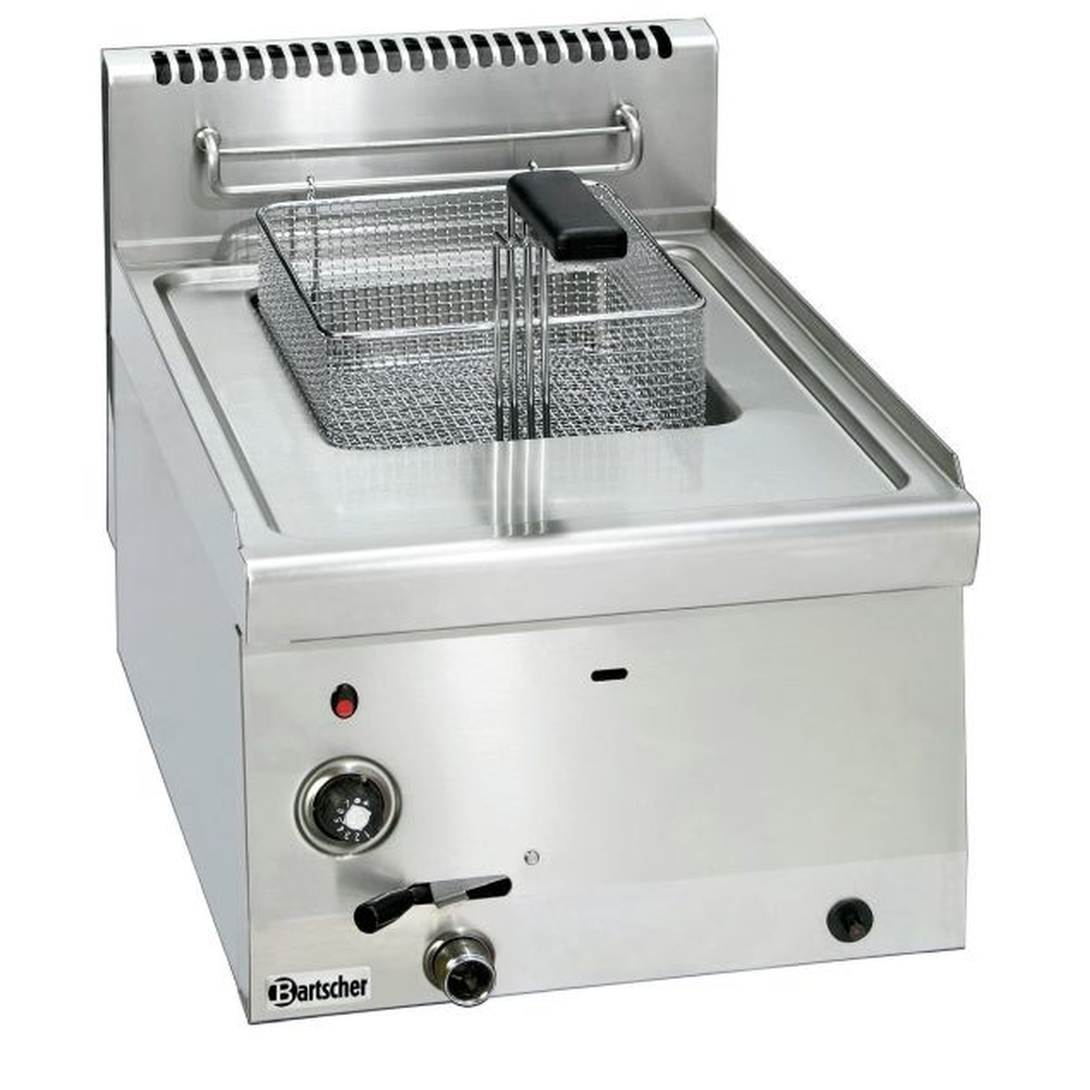 Bartscher Gas- Fritteuse mit 1 x 8 Literbecken