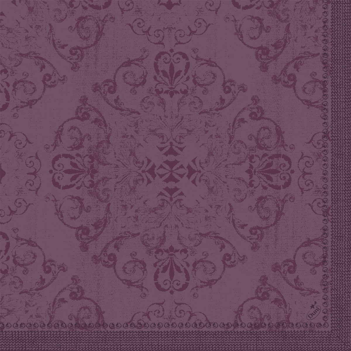 Duni Dunilin-Servietten 40 x 40 cm 1/4 Falz Opulent Plum