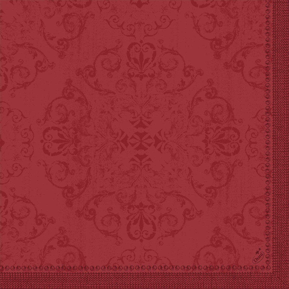 Duni Dunilin-Servietten 40 x 40 cm 1/4 Falz Opulent Bordeaux
