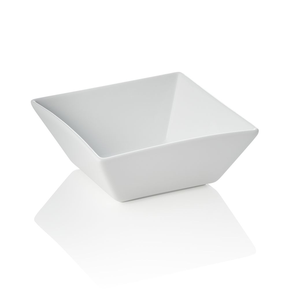 WAS Schale Set, 12 x 12 x 5 cm, 220 ml, Set á 6 Stück, Porzellan