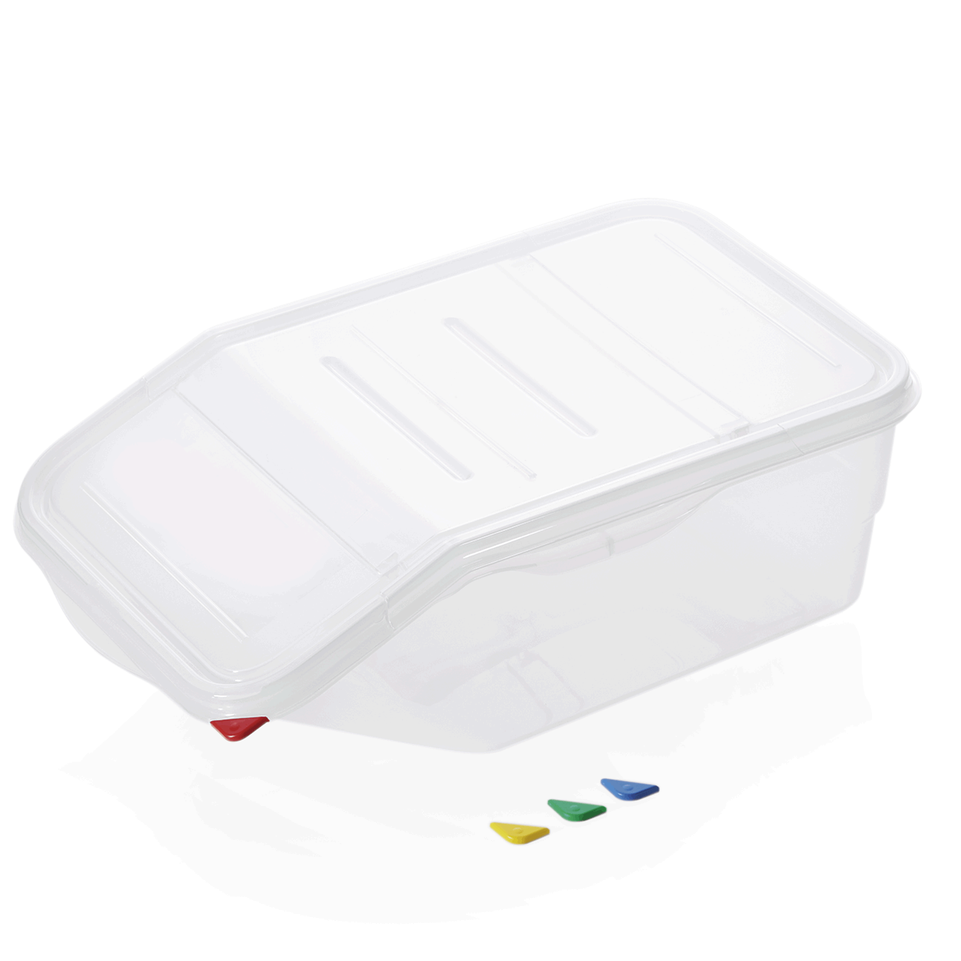WAS HACCP Lebensmittelbehälter, 22 ltr., 56 x 34 cm, Polypropylen