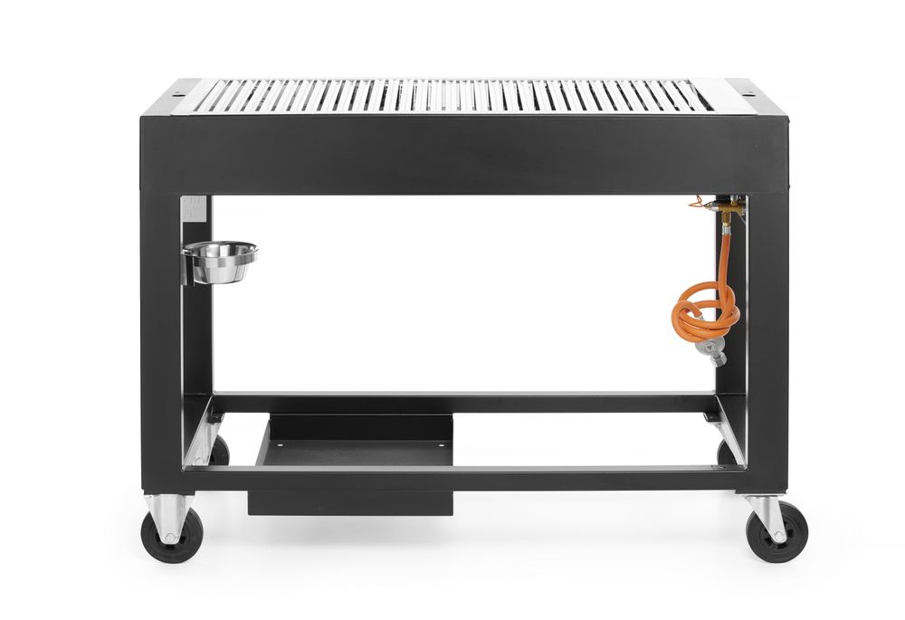 Hendi Gasgrill Tampa, HENDI, Schwarz, 10kW, 1260x580x(H)900mm