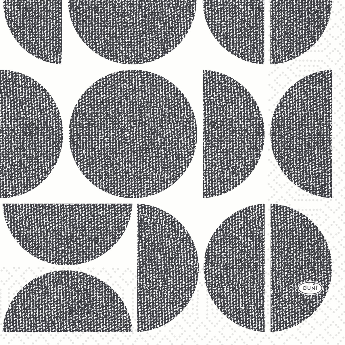 Duni Zelltuchservietten 33 x 33 cm 3-lagig 1/4 Falz Shapes