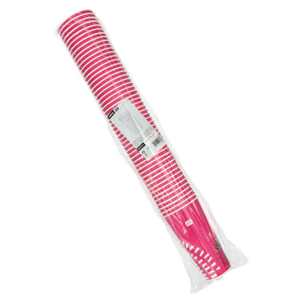 PAPSTAR Trinkbecher für Kaltgetränke, Pappe 0,5 l Ø 8,97 cm · 16,83 cm pink 
