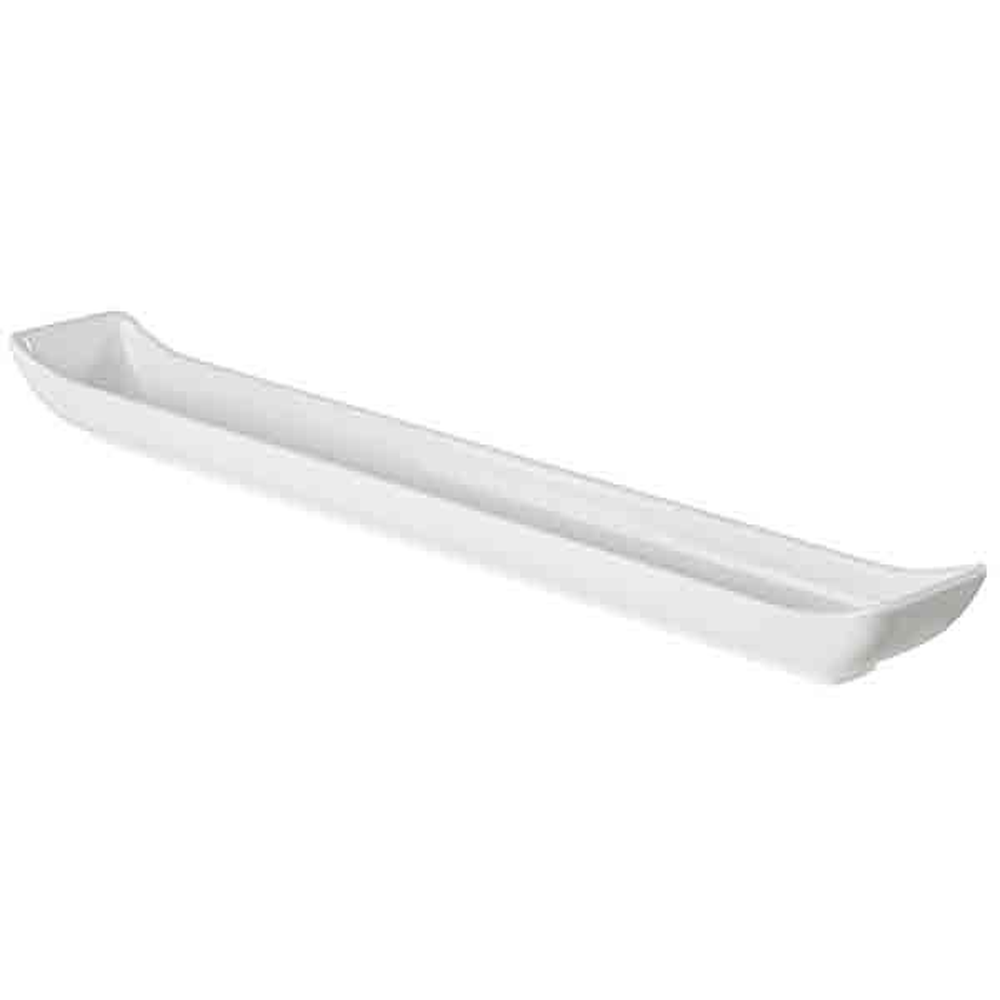 APS Schale -MINI WHITE- 35 x 4,5 cm, H: 3 cm , Melamin, weiß