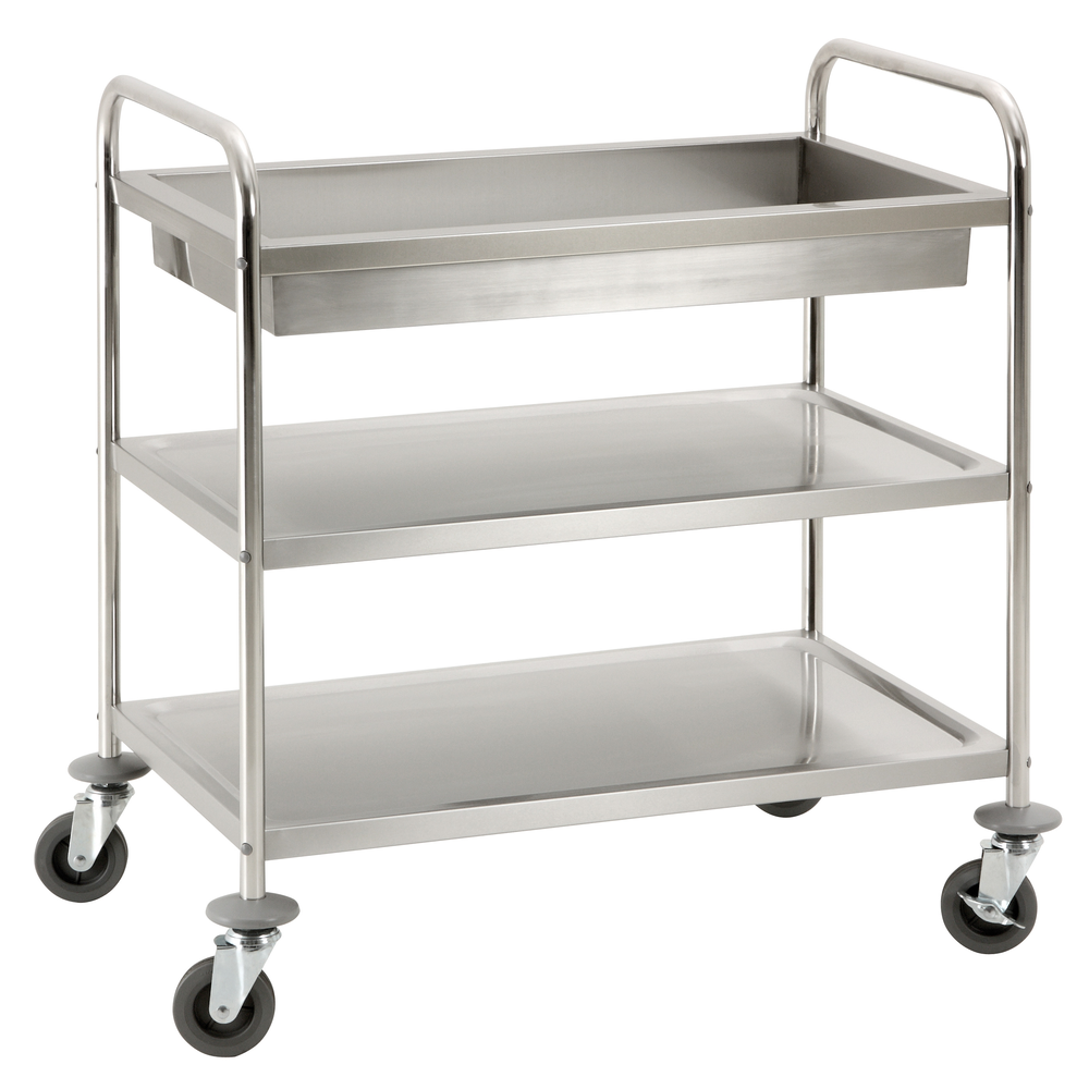 Neumärker Servierwagen mit Abräummulde