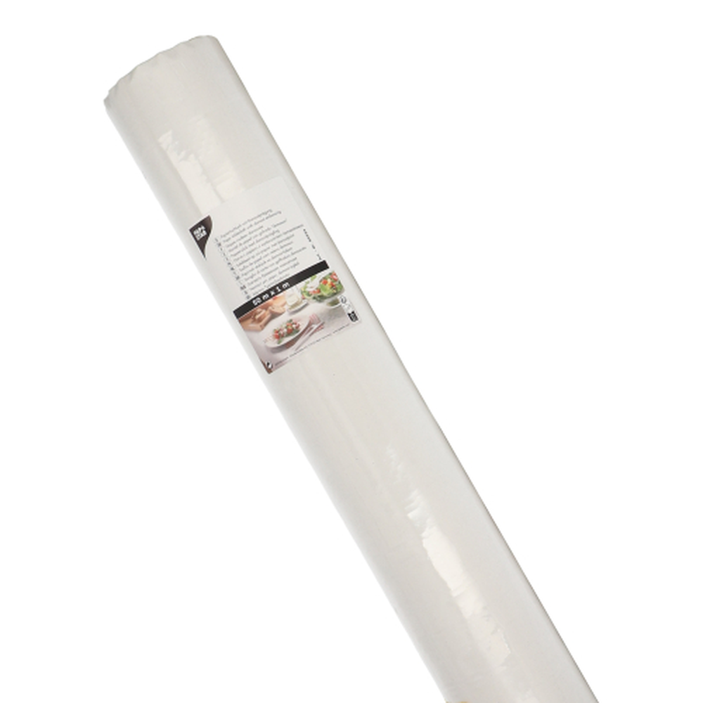 Papstar Papiertischtuch mit Damastprägung 50 m x 1 m weiss