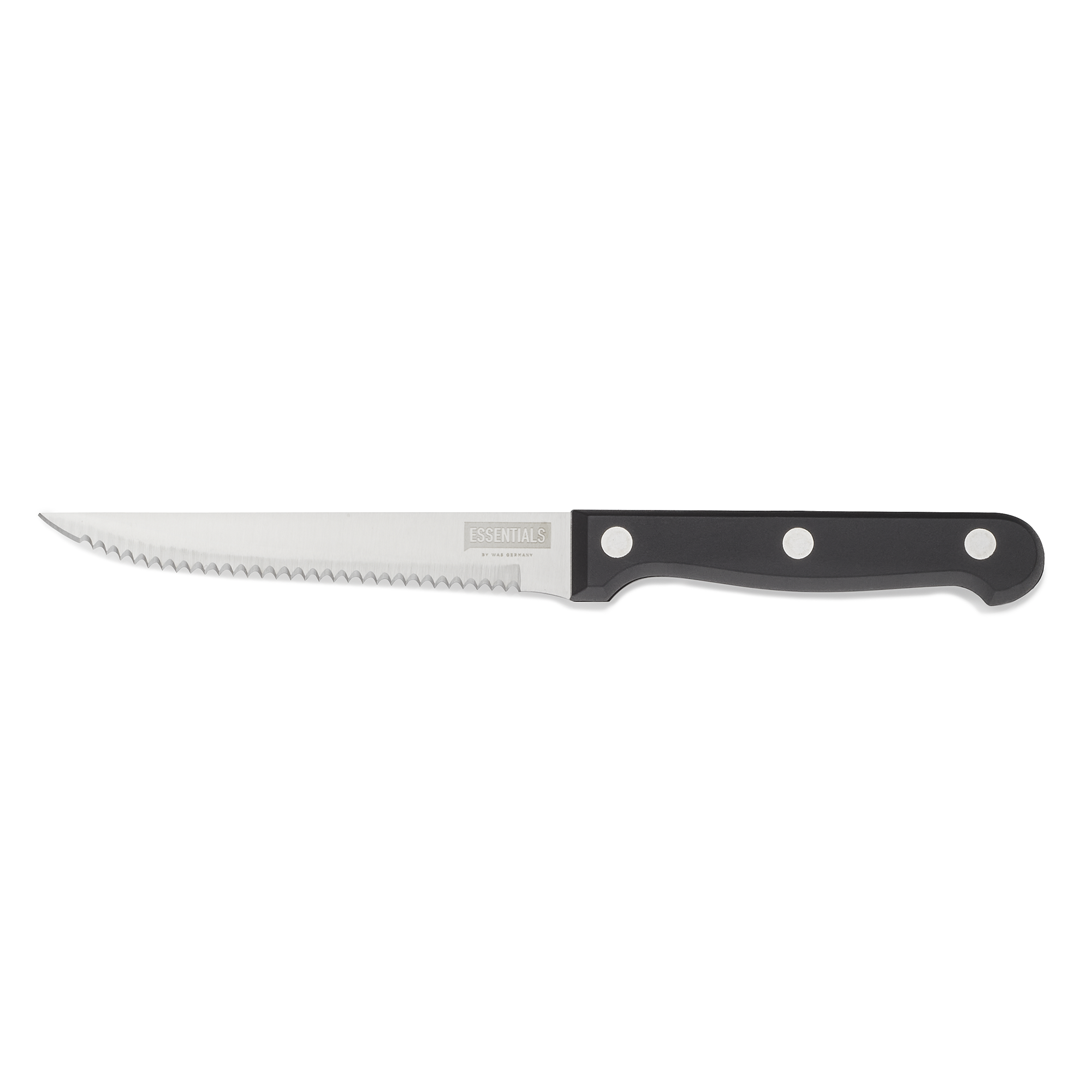 WAS Steakmesser Set mit Polypropylengriff, 21 cm, Set á 6 Stück, Polypropylen, C