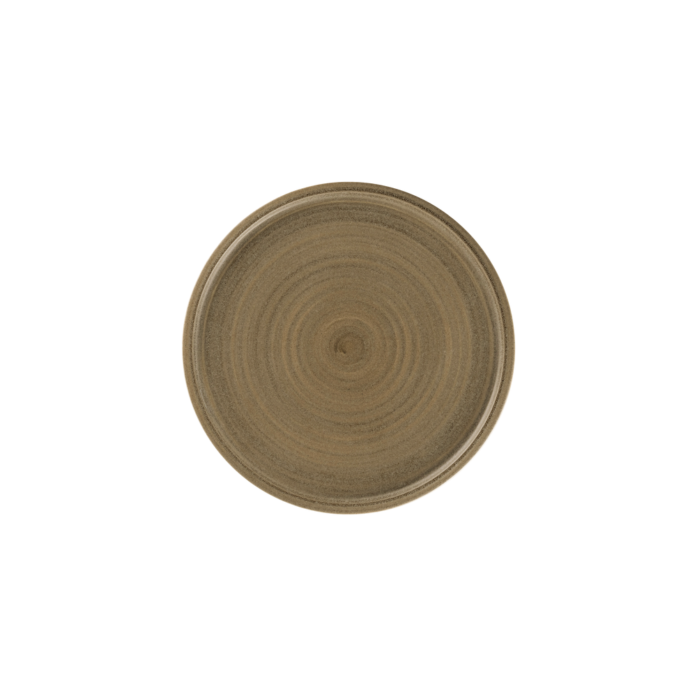 RAK Teller flach coup - dark brown Ø 27.5 cm / Ht. 2.4 cm
