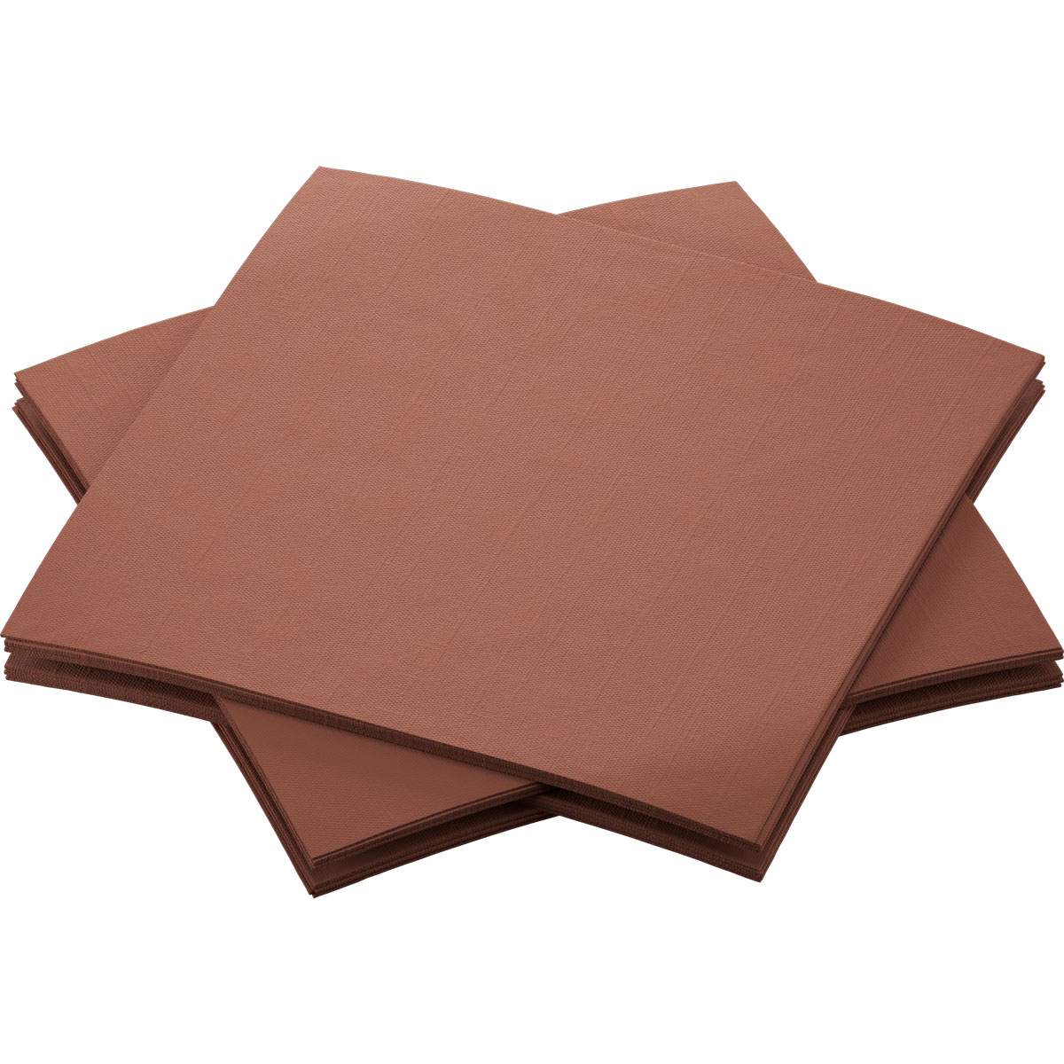 Duni Bio-Dunisoft-Servietten 20 x 20 cm chestnut