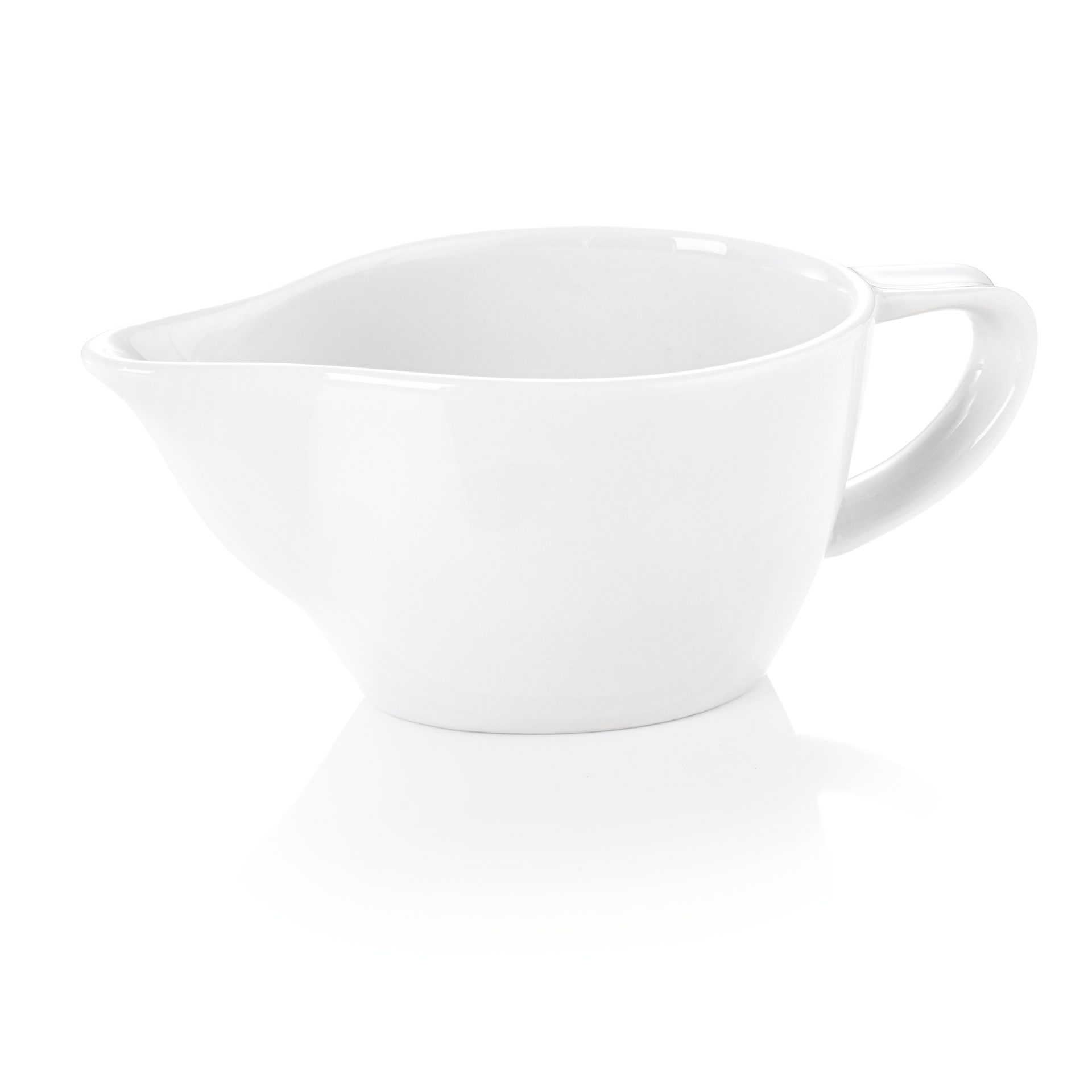 WAS Sauciere Set, 200 ml, 15 x 7,5 x 6 cm, Set á 6 Stück, Porzellan