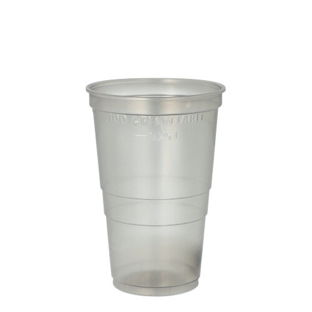 Papstar Mehrweg-Trinkbecher PP 0,25 l Ø 7,8 cm · 10,4 cm grau