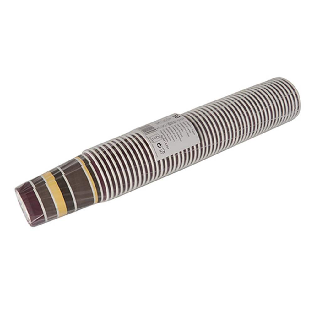 Papstar Trinkbecher, Pappe "To Go" 0,25 l Ø 8 cm · 11 cm "Coffee Rings"