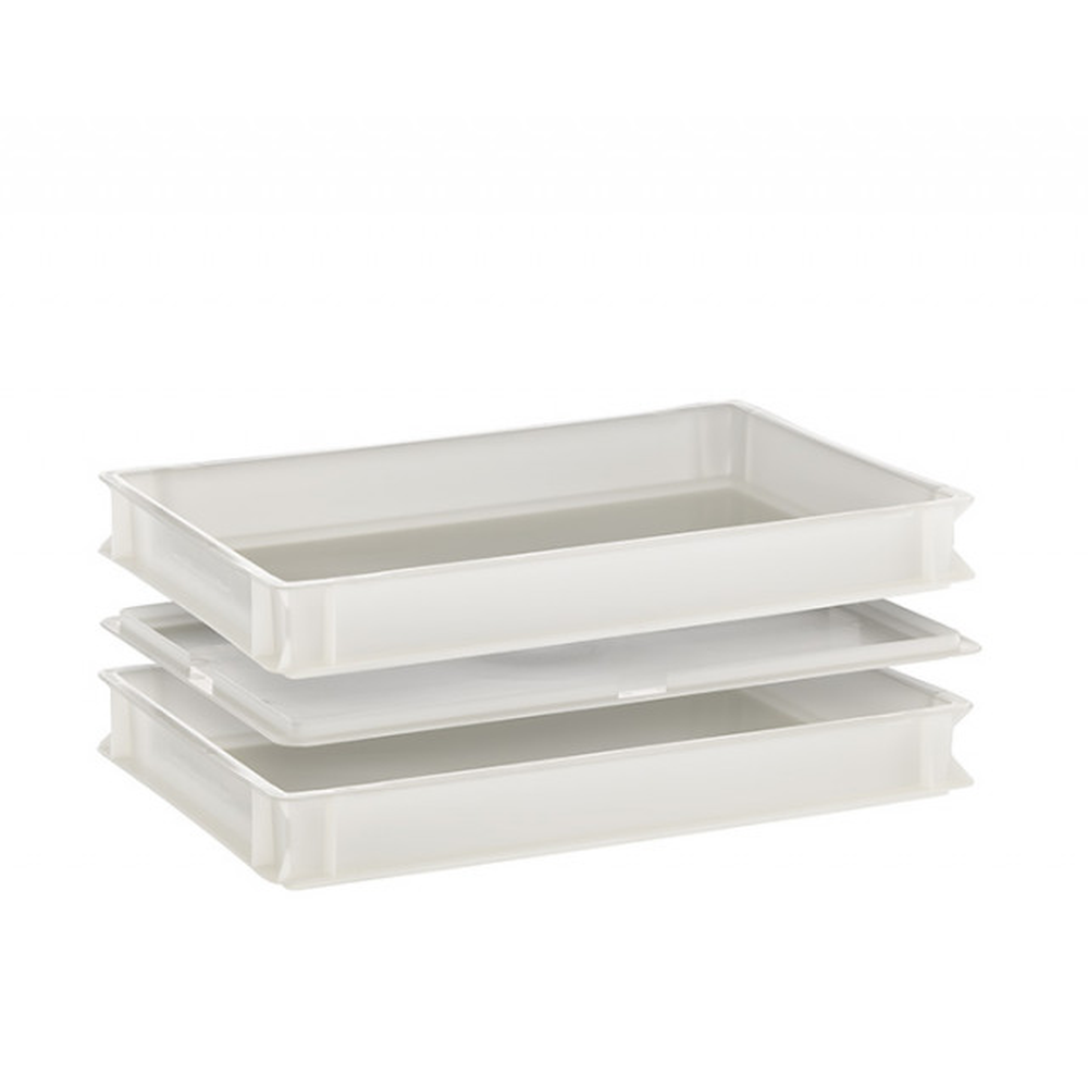 APS Teig- und Pizzaballenbehälter 60 x 40 cm, H: 7,5 cm