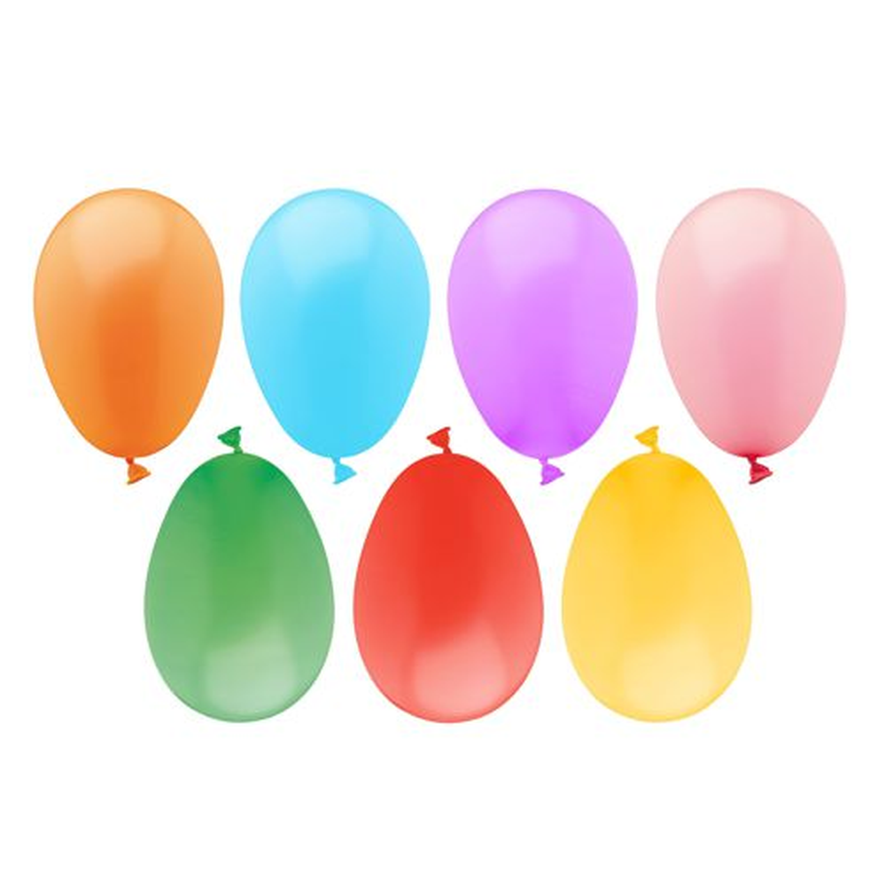 Papstar Luftballons farbig sortiert "Wasserbomben"